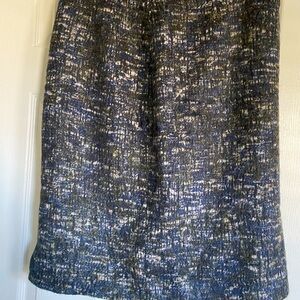 Straight Comrags mohair skirt.